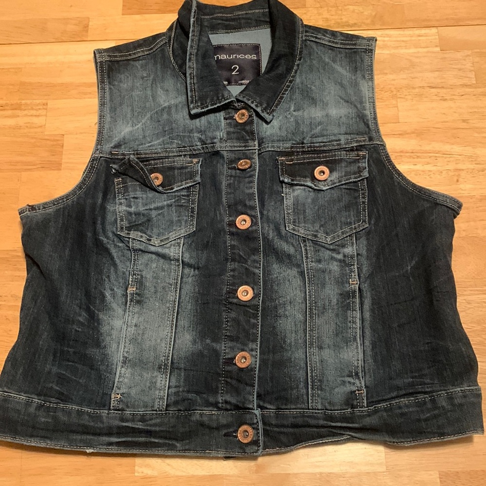 Maurices Denim Vest